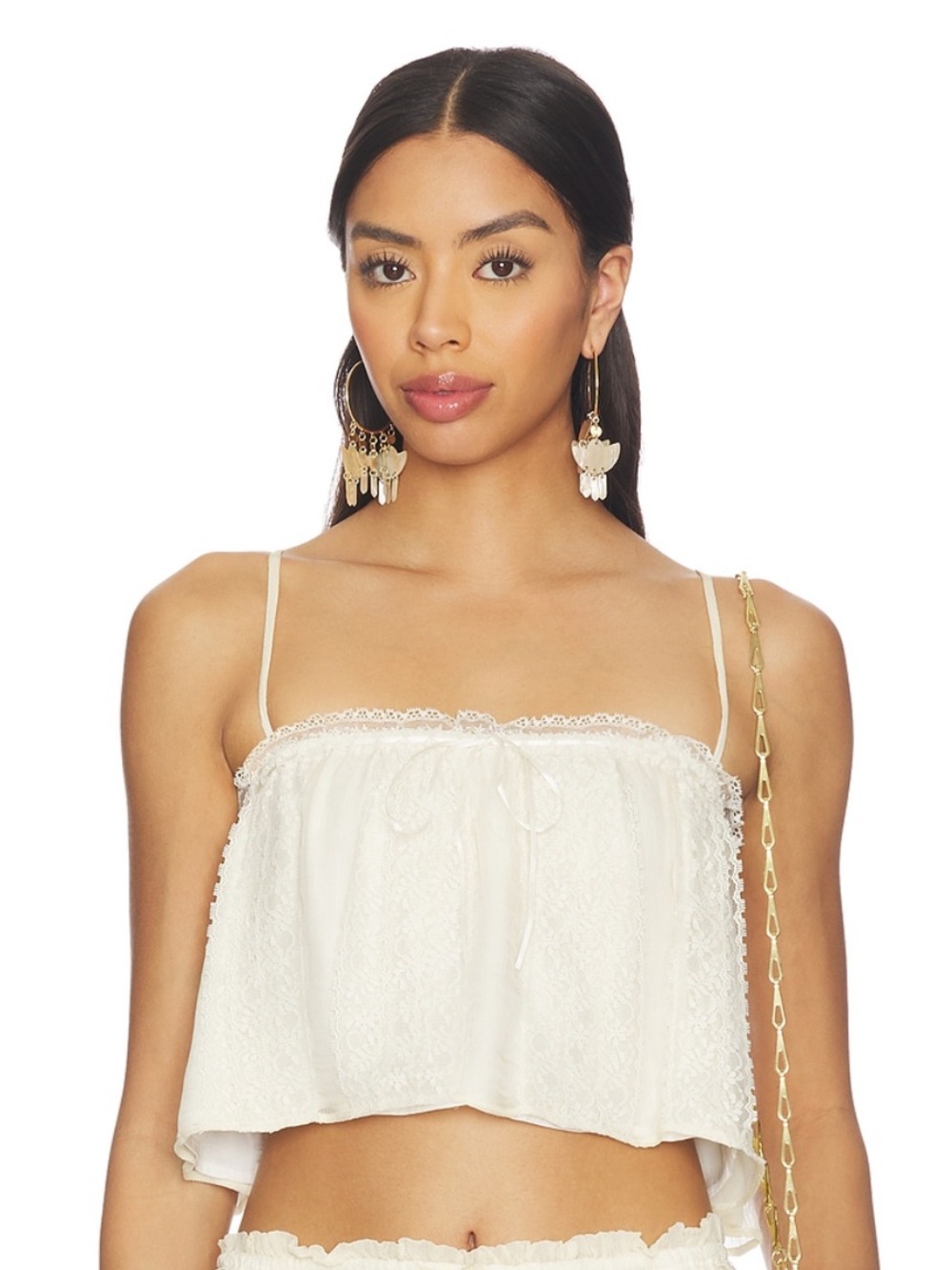 Tularosa Tatum Top in Ivory